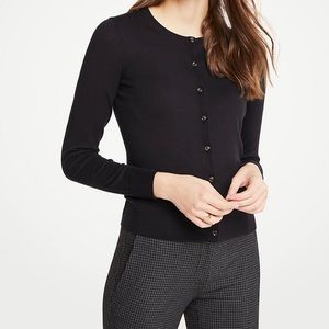 Ann Taylor black cardigan SP